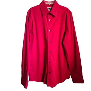 Express Fitted 1MX Dress Shirt